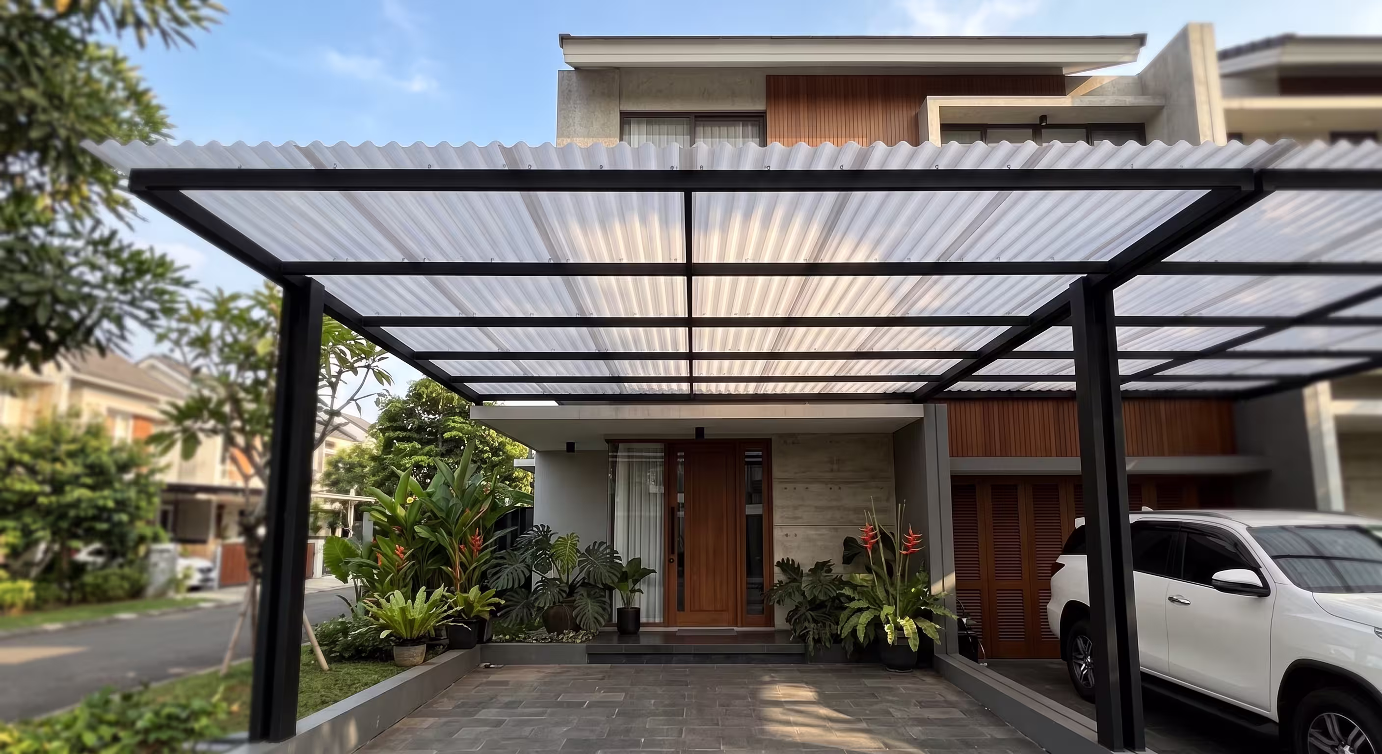 Pemasangan Kanopi & Pagar - Dwiguna Mandiri Kontraktor & Renovasi Rumah Jakarta